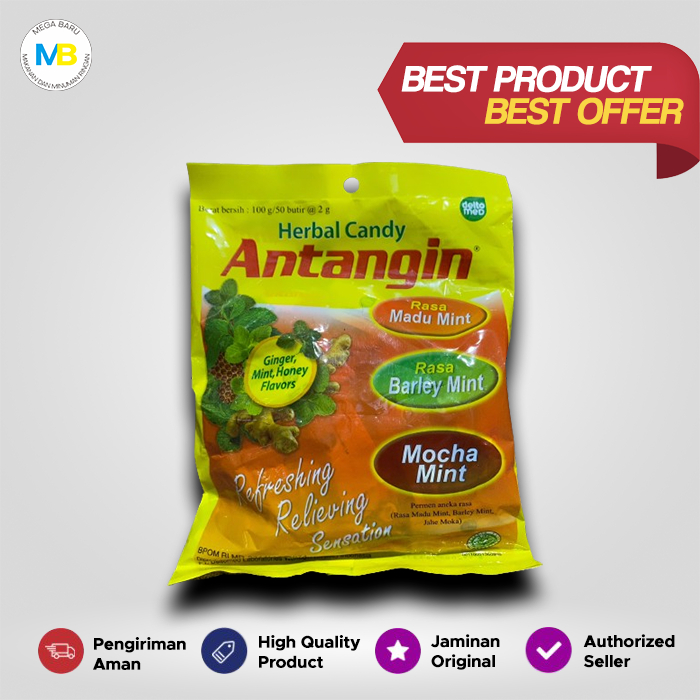 

Herbal Candy Antangin Isi 50 Dusan