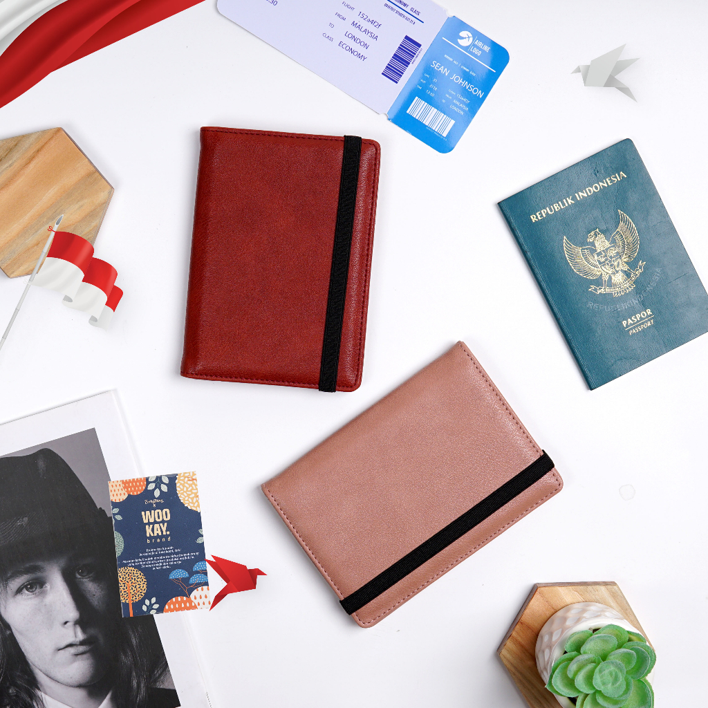 Passport Holder / Cover Passport Costum Nama Special Color
