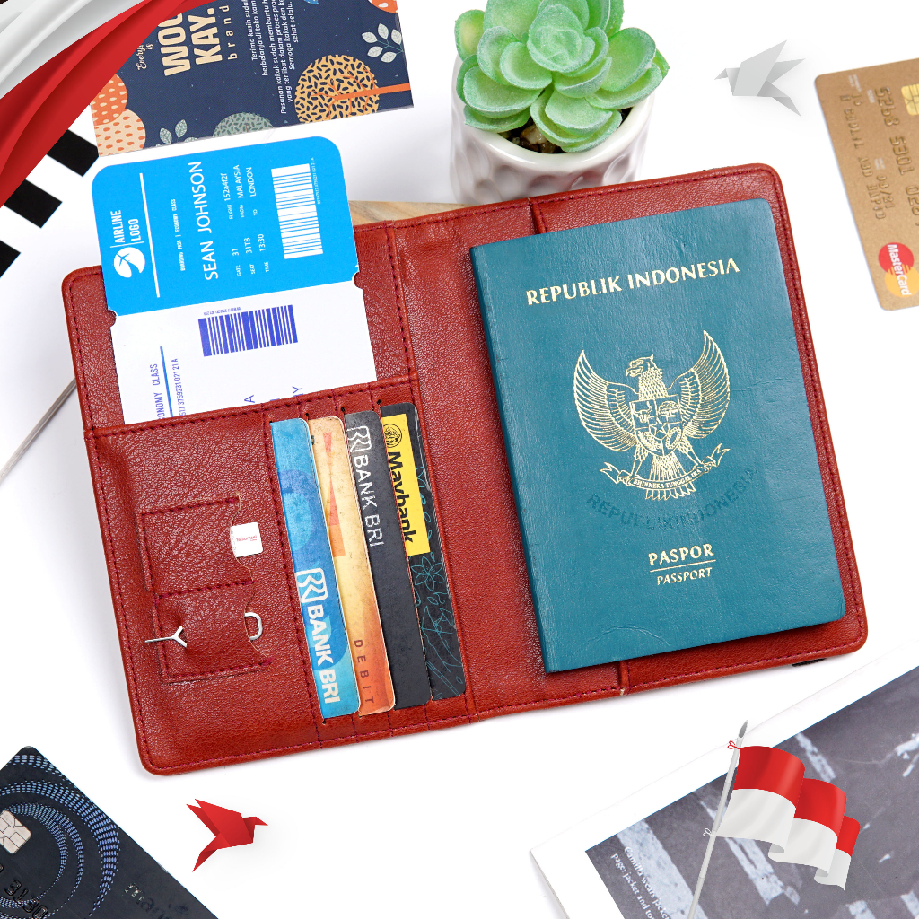 Passport Holder / Cover Passport Costum Nama Special Color