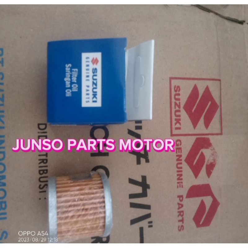 Filter Oli Mesin Smash Original Genuine Suzuki - Sparepart Sperpart Spare Part Motor