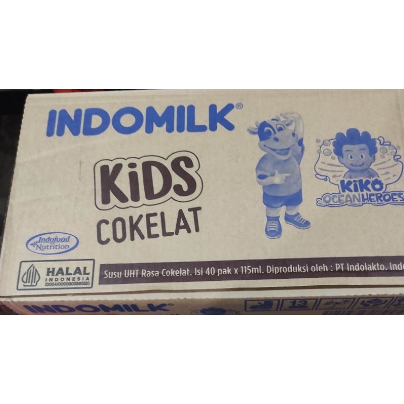 

Indomilk Kids Susu UHT Rasa Coklat 115 ml 1 dus isi 40 pcs