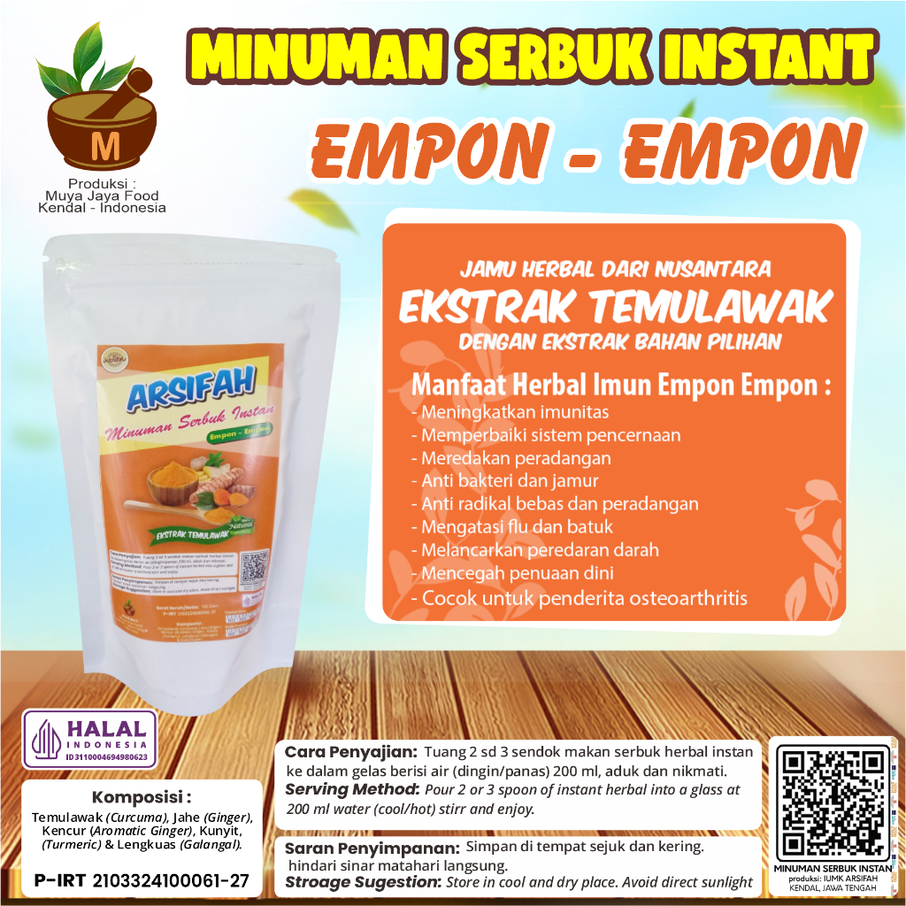 

Herbal Imun Empon Empon / Ekstrak Temulawak