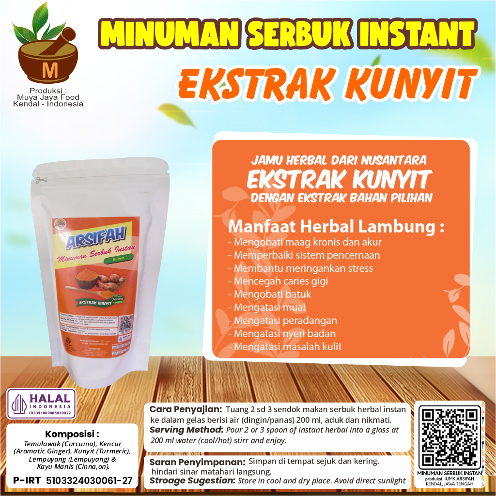 

Herbal Lambung/ Ekstrak Kunyit