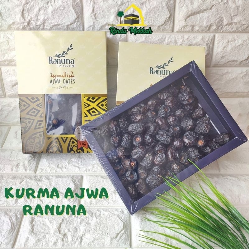 

Kurma Ajwa Kemasan 1kg Premium Jumbo