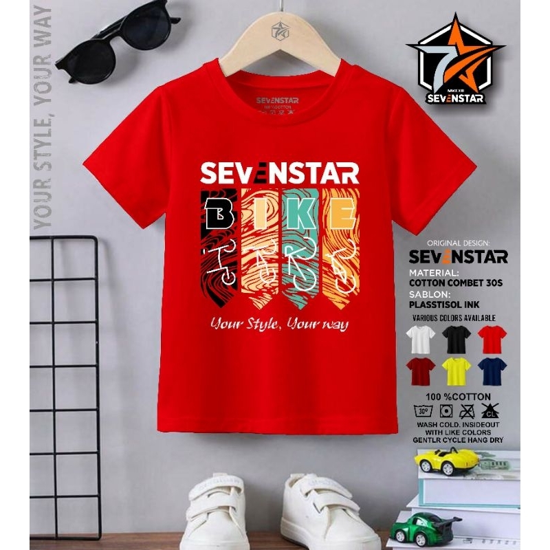 kaos anak seven star