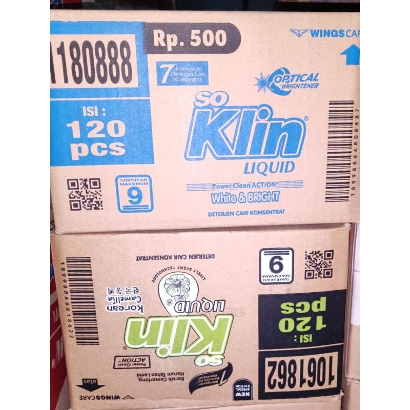 Soklin liquid 500renceng 1dus