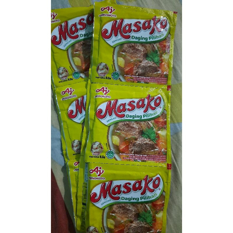 

Masako penyedap rasa sapi 1Renteng/12pcs