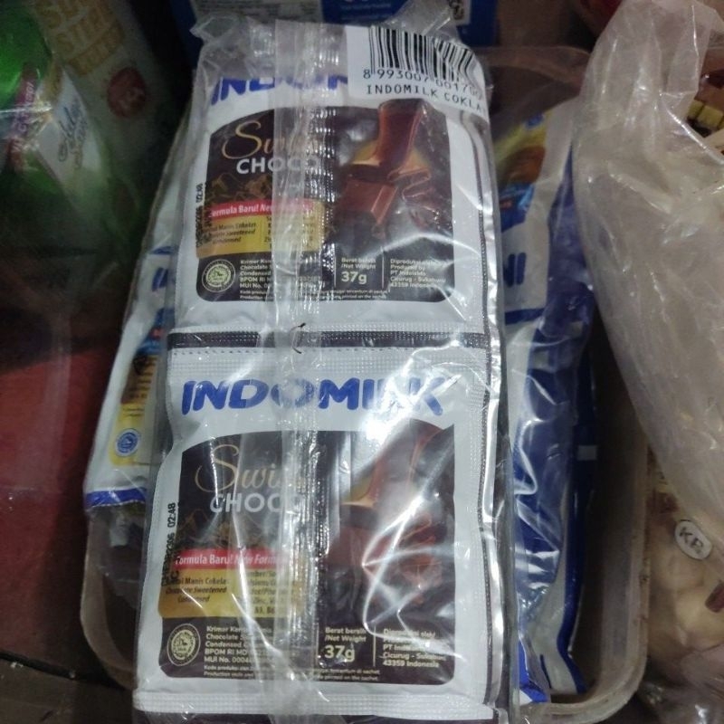 

indomilk sachet coklat