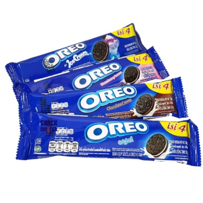 

OREO SANWICH 1PACK ISI 12 & OREO MINI 1BOX ISI 10