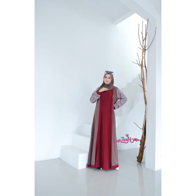 Gamis ShanGlow Ity Crepe || Pesanan Mbak Waro