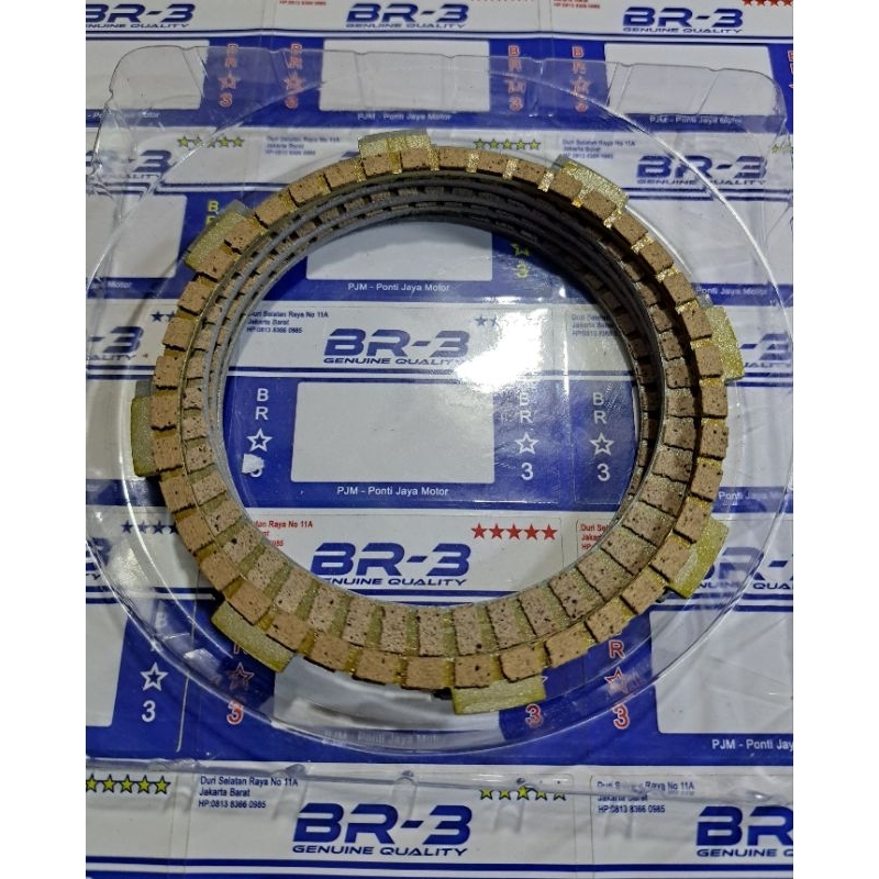 KAMPAS KOPLING BAJAJ PULSAR 135 PLAT KOPLING BAJAJ PULSAR 135 BR-3
