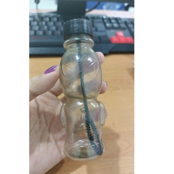 Botol Gelembung Sabun Motif SPIDERMAN (Sudah termasuk Tutup dan Stik)
