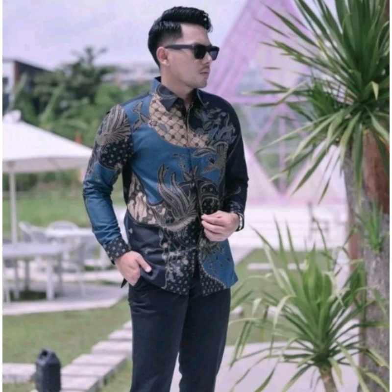 Batik Solo slimfit PARLENTE