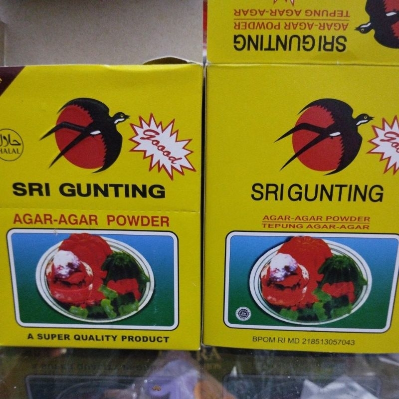 

AGAR-AGAR SRI GUNTING SACHET