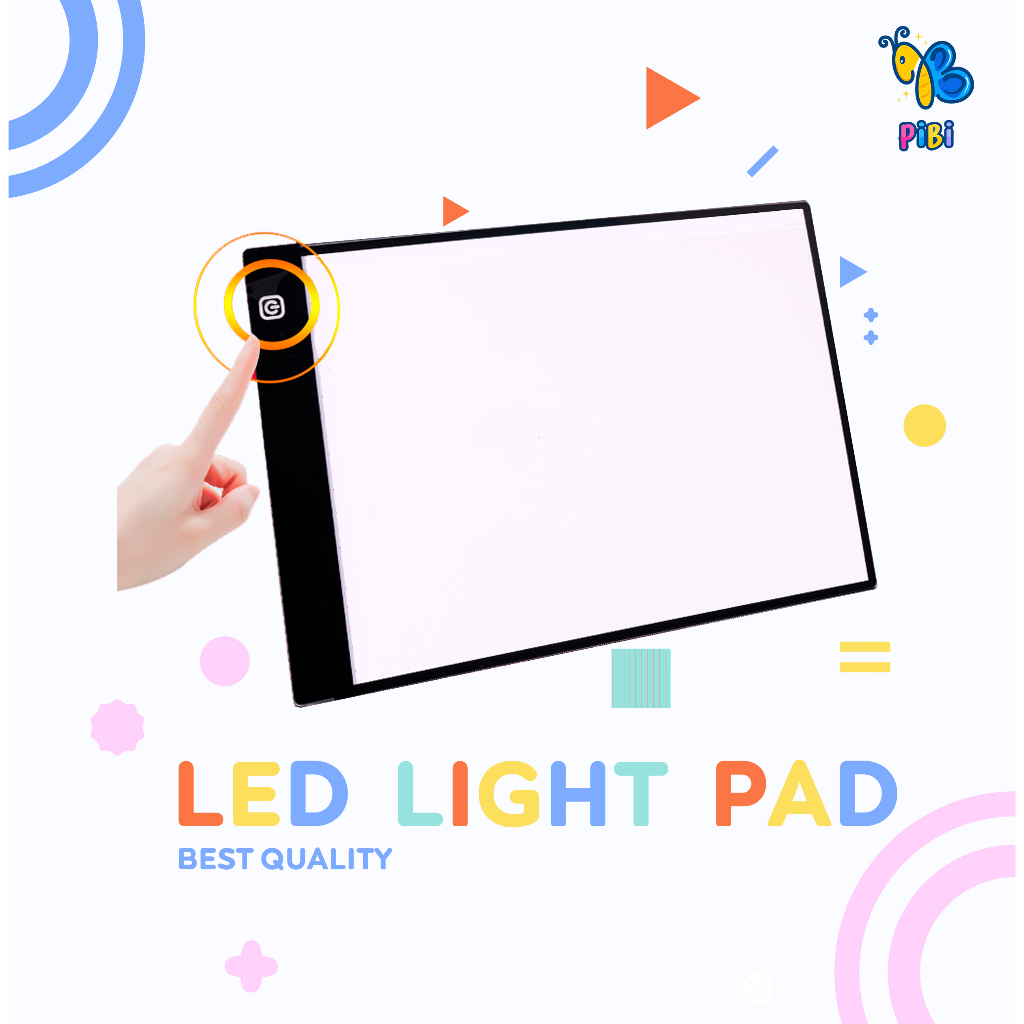 

Pibi - Led Light Pad / Trace Board / Drawing Tracing / Copy Board Papan Jiplak A3 A4 Led Light