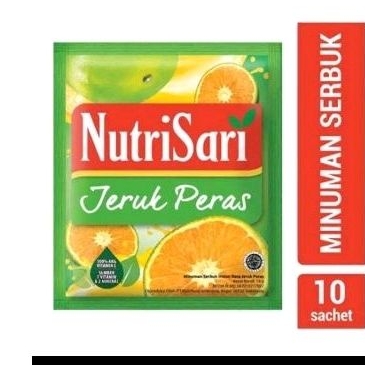 

Nutrisari jeruk peras Renceng isi 10 sachet