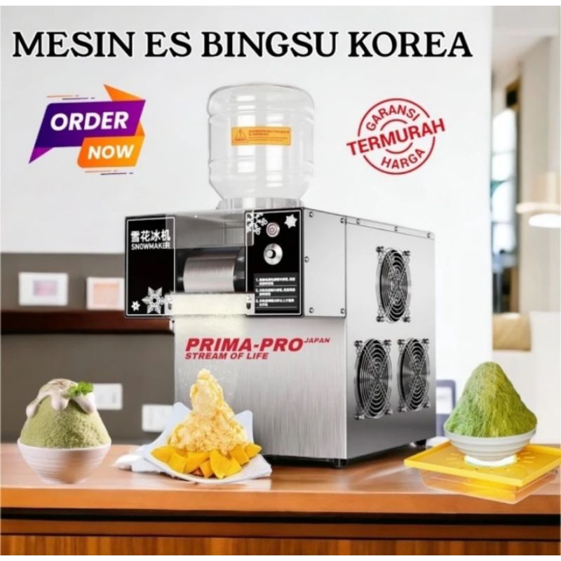 Mesin Es Bingsu 360 Watt Mesin Bingsu Machine Snow Ice Maxer Primapro
