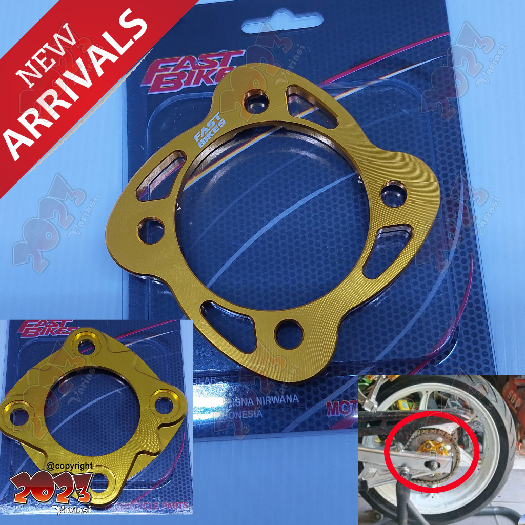 Cover gear  belakang variasi Cb Gk tiger sonic verza rx king jupiter ANTI KARAT aksesoris variasi mo