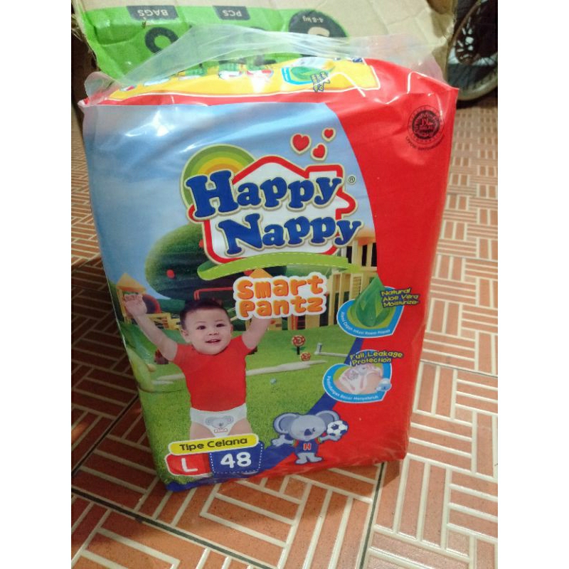 Pampers Happy nappy pants L48