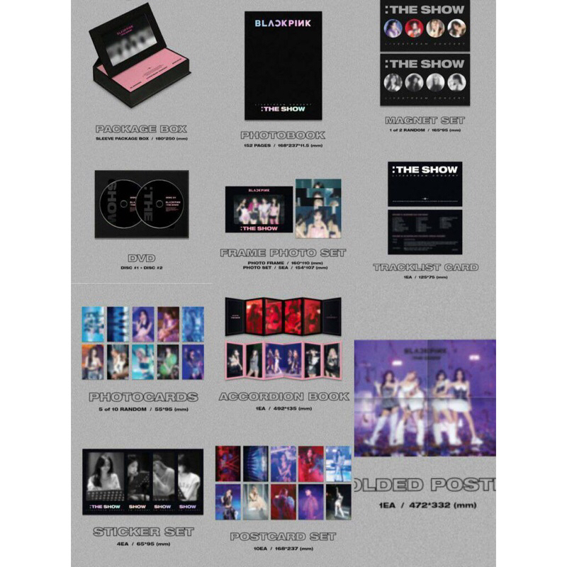 blackpink dvd the show