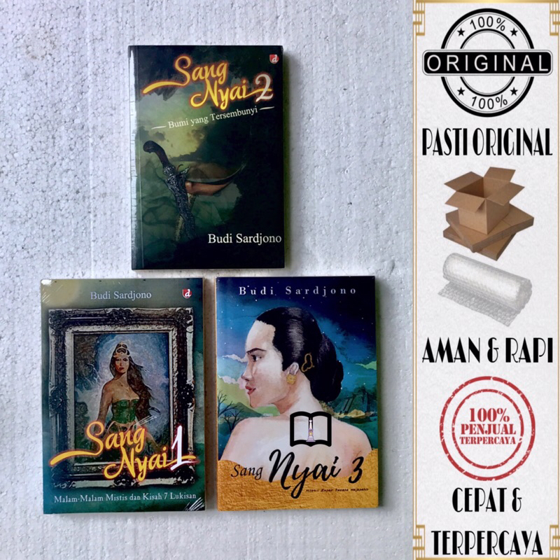Paket Buku Trilogi Sang Nyai 1 - 3 - Budi Sardjono