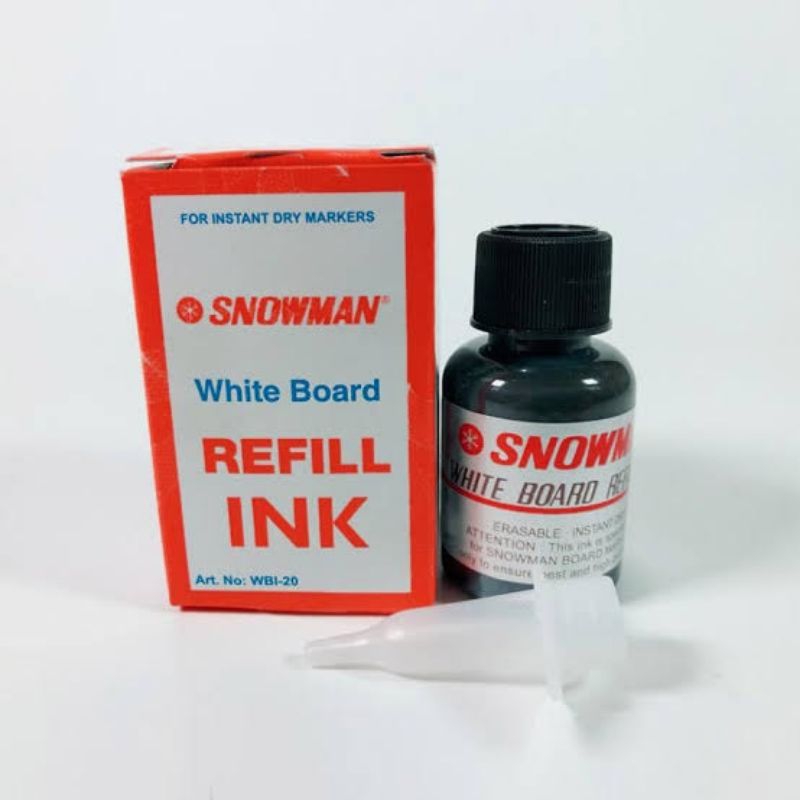

Tinta / Refil Spidol White Board Snowman