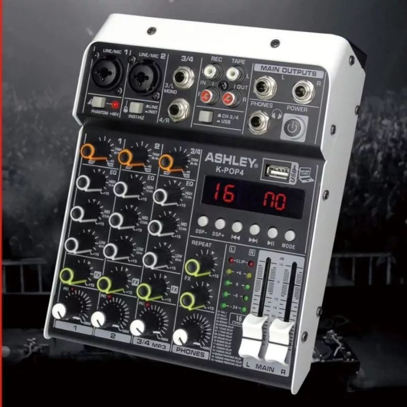 MIXER AUDIO ASHLEY K-POP 4 / AUDIO MIXER ASHLEY K-POP 4