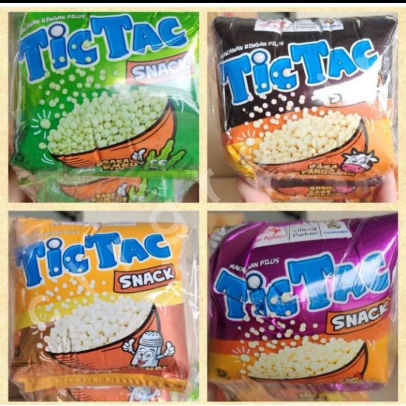 

tic tac kacang pilus rentengan isi 10pcs