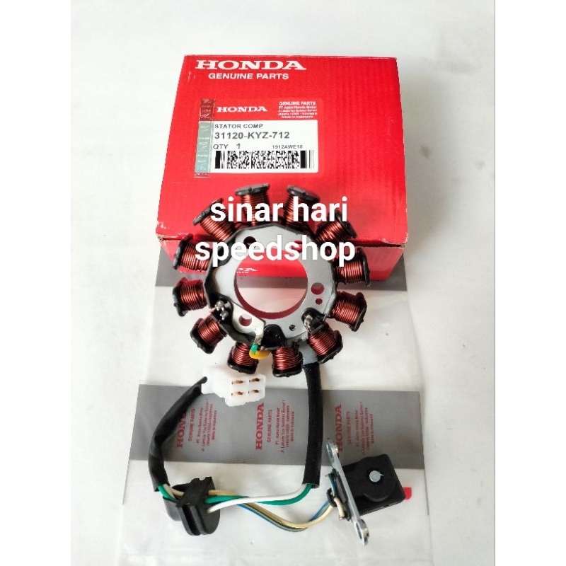 SPUL ASSY KOMPLIT (KYZ) HONDA ORIGINAL SUPRA X 125 HELM,IN