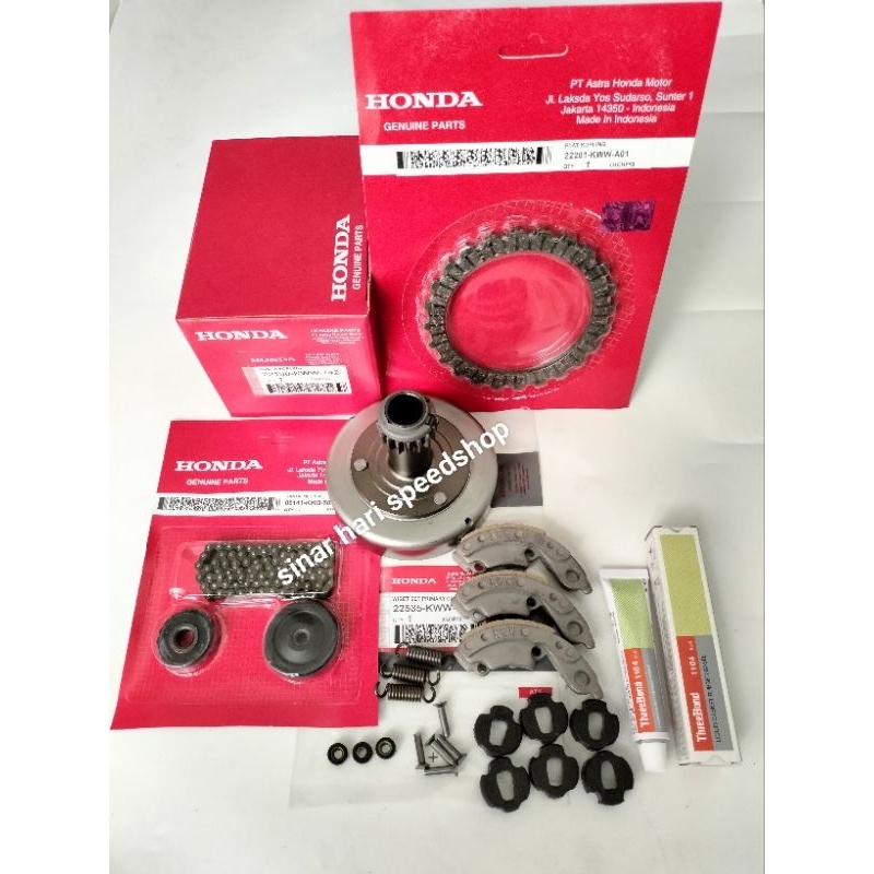 LONCENG KOMPLIT 7 ITEM (KWW) HONDA ORIGINAL REVO FIT INJEKSI + REVO ABSOLUTE INJEKSI + BLADE NEW 110