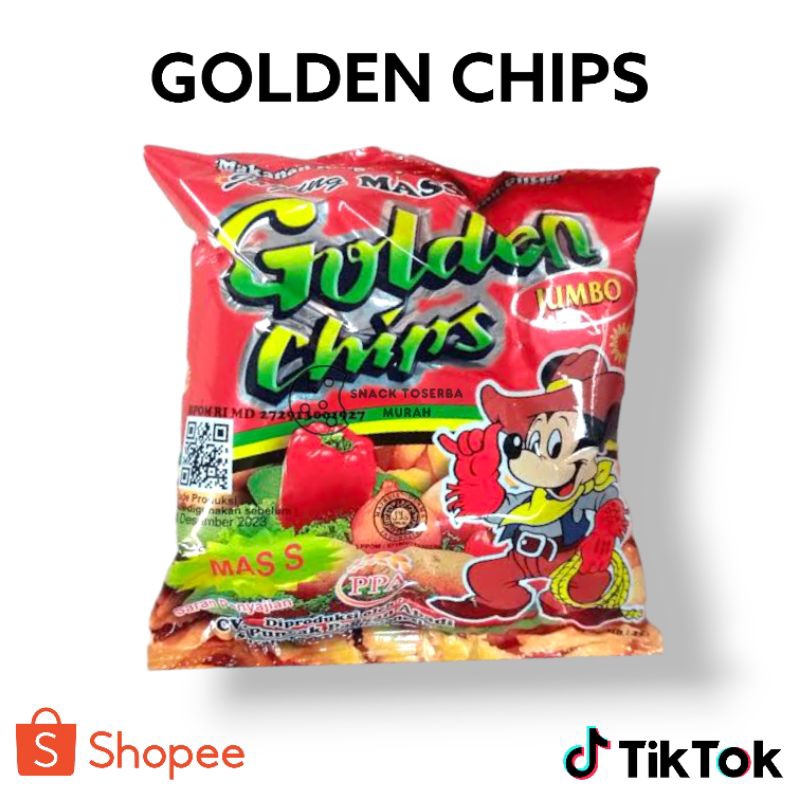 

[HARGA MURAH] GOLDEN CHIPS ISI 10