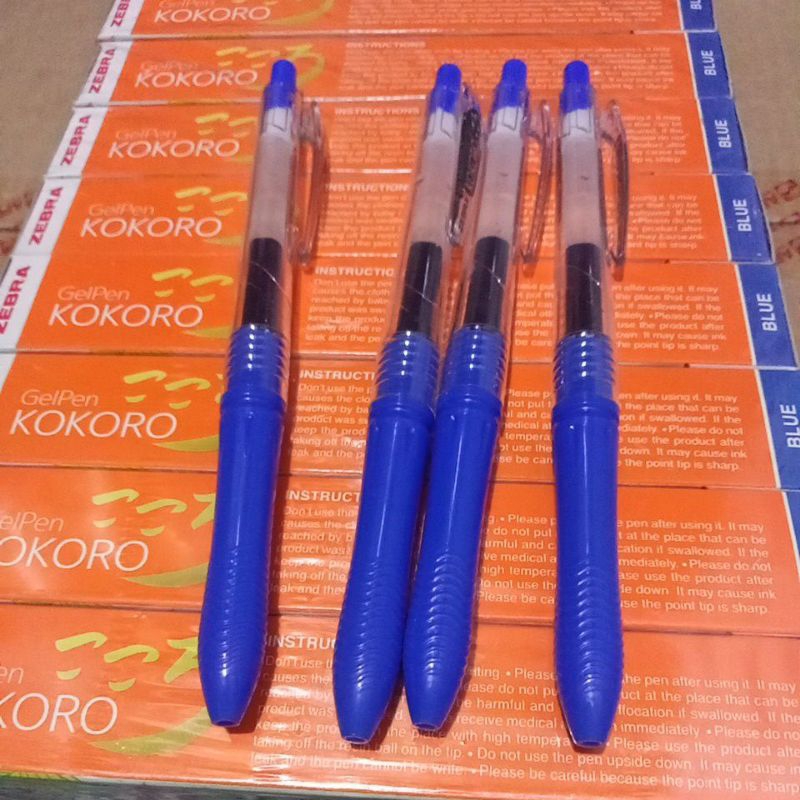 

pulpen kokoro gel 0,5 fine blue / pcs