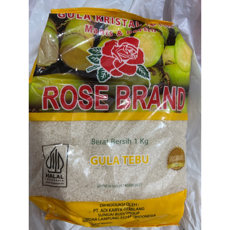 

Rose brand 1kg free 2sachet masako