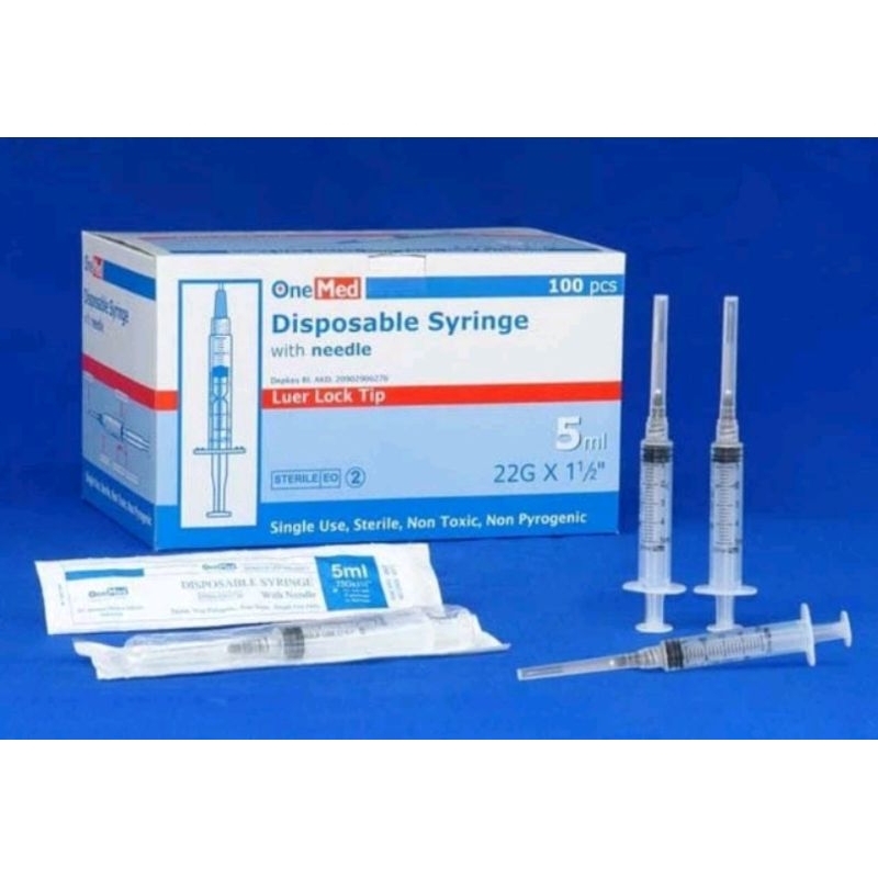 Satuan ONEMED 5CC Syringe 5 CC