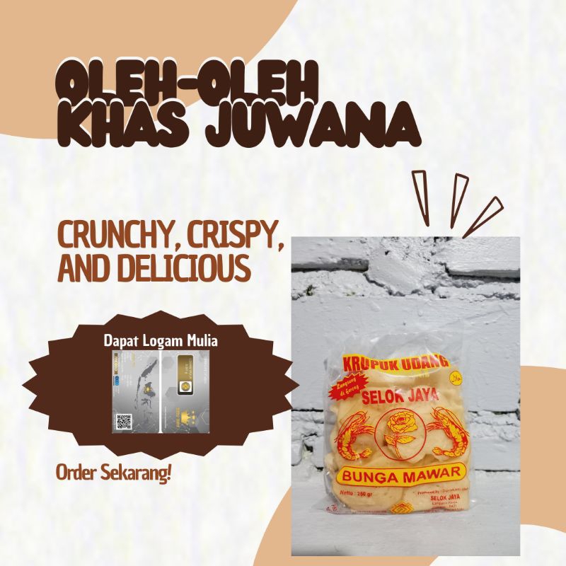 

KERUPUK UDANG BUNGA MAWAR