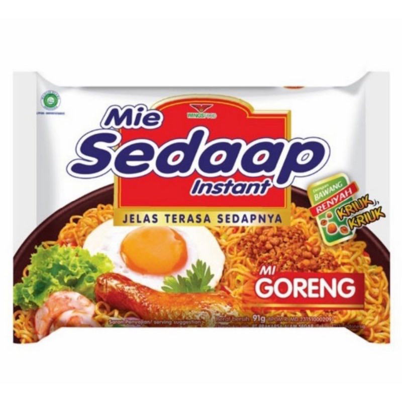 

6pcs Mie sedaap goreng