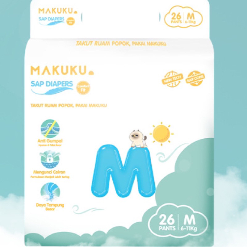 Pampers Makuku M