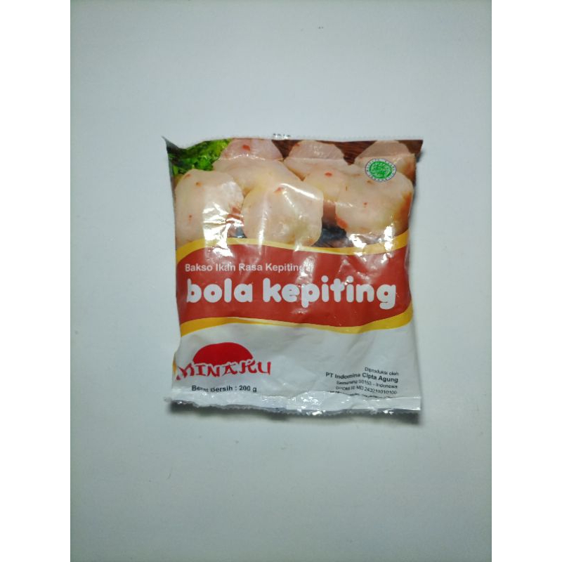 

Minaku Bola Kepiting 200gr