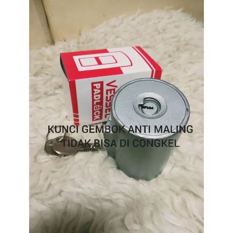 Gembok anti maling / gembok tabung / gembok ruko