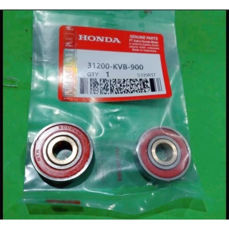 BEARING LAHER CVT KUNINGAN VARIO BEAT SCOOPY SPACY KARBU INJEKSI HONDA KVB