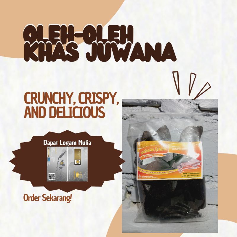 

KERUPUK CUMI CUMI KHAS JUWANA 200GR