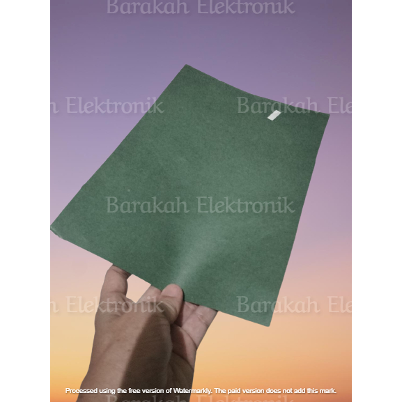 Kertas Prespan Tahan Panas Isolasi Dinamo Mika Film Hijau