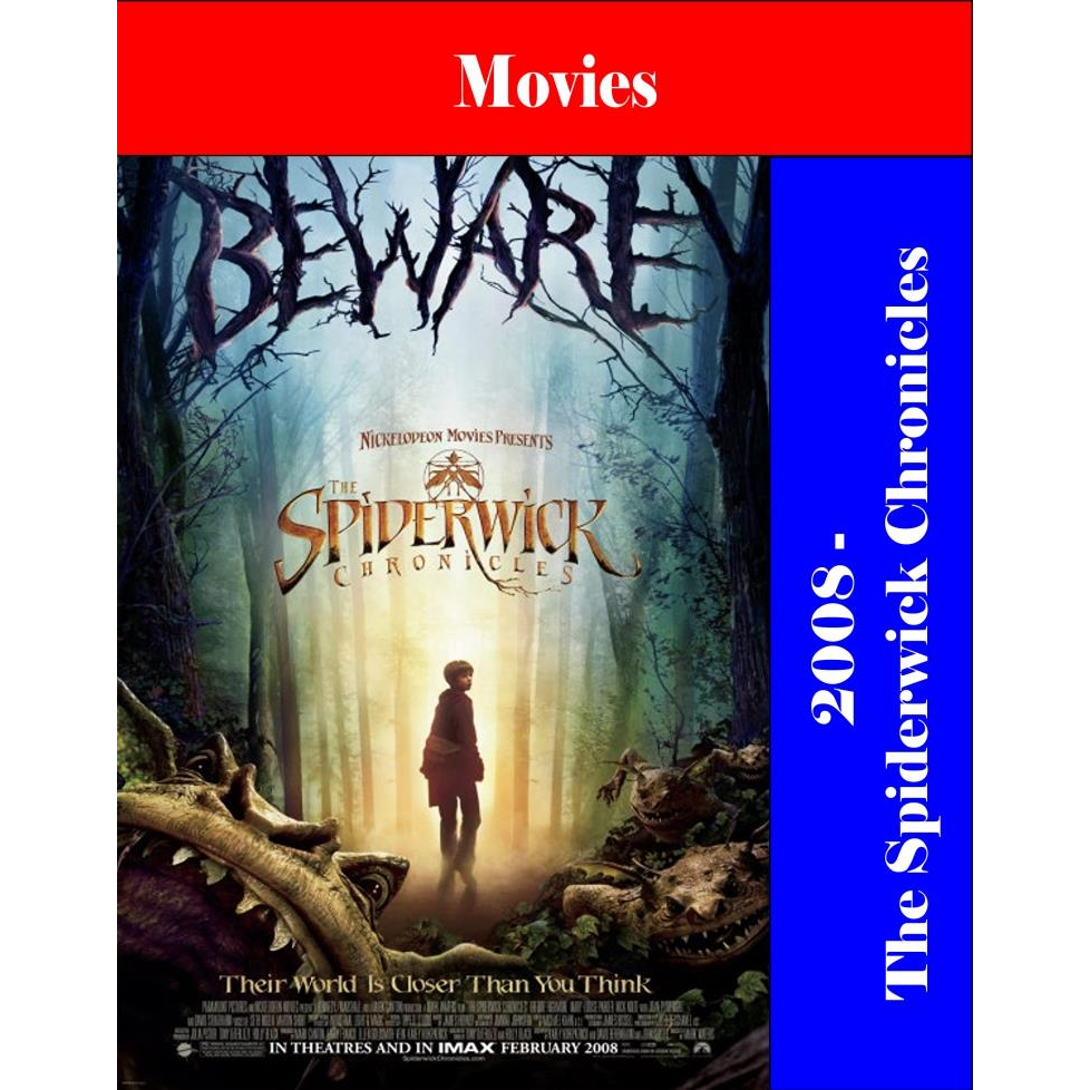 DVD - The Spiderwick Chronicles (2008)