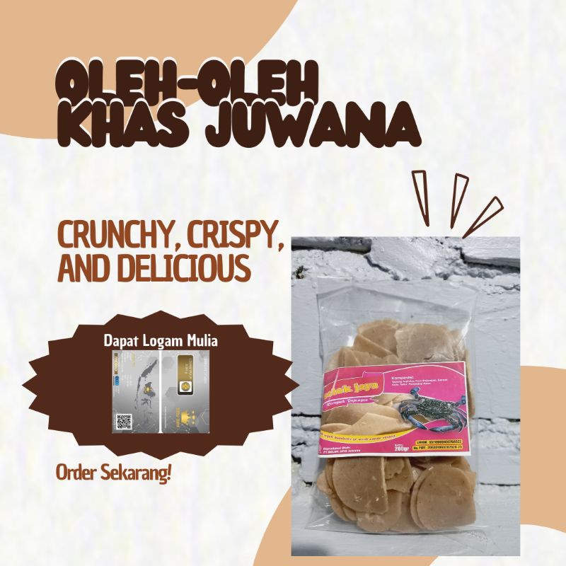 

KERUPUK RAJUNGAN KHAS JUWANA 200GR