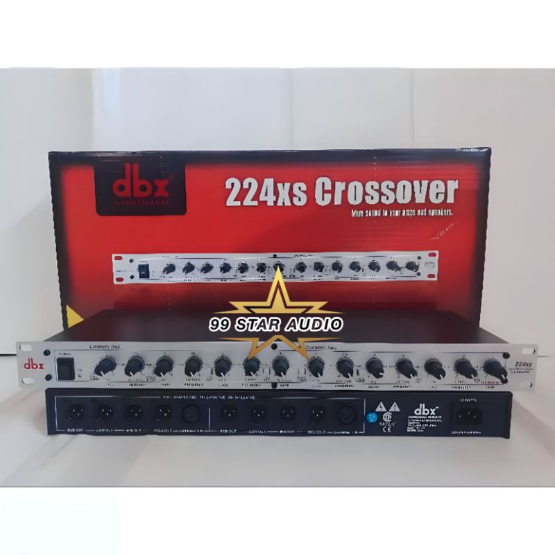CROSSOVER DBX 224XS / 224 XS / 224-XS  4WAY STEREO + SUBWOOFER