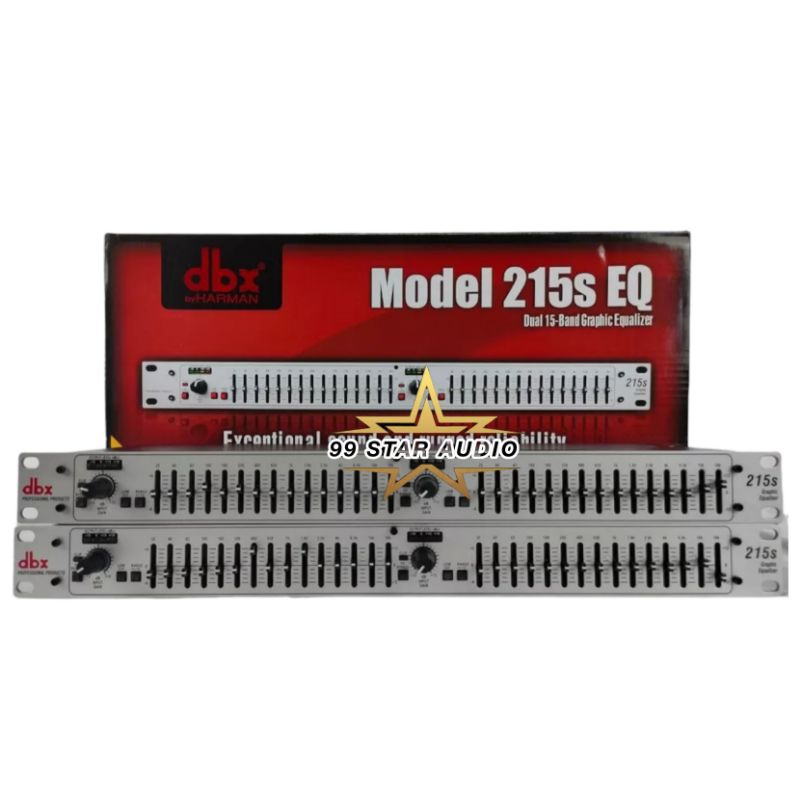 EQUALIZER DBX 215s EQ  / 215 S EQ 2X15