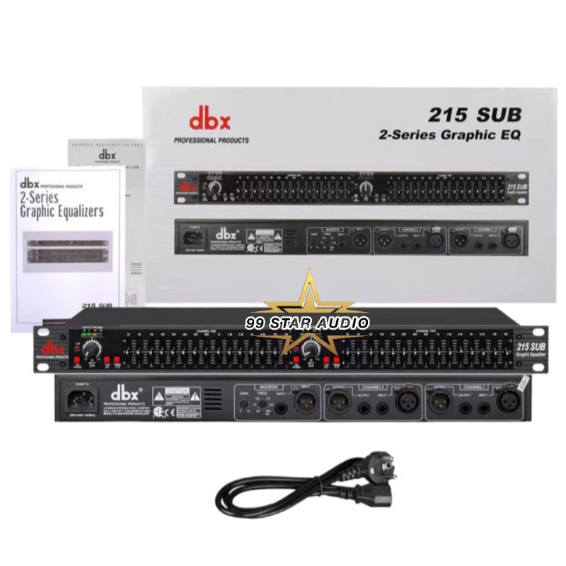 EQUALIZER DBX 215 SUB / 215SUB