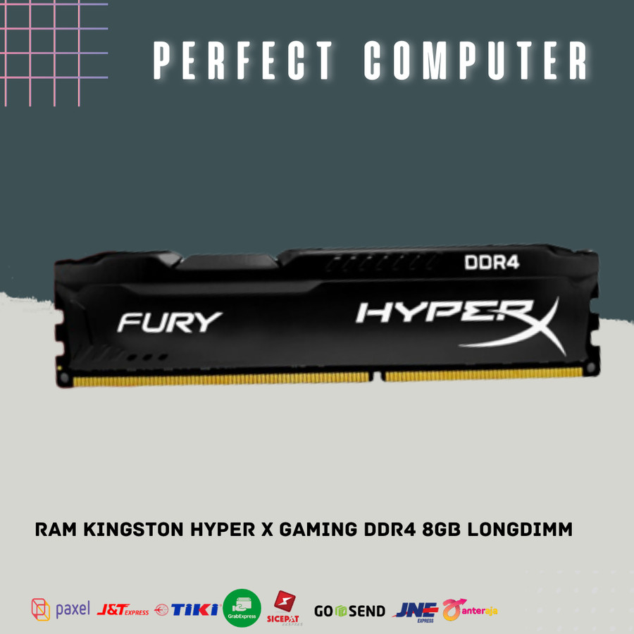 RAM KINGSTON HYPER X GAMING DDR4 8GB LONGDIMM