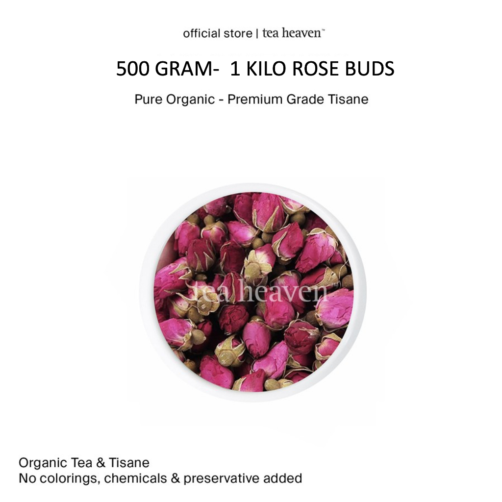 

Tea Heaven Rose Buds Teh Bunga Mawar Bulk