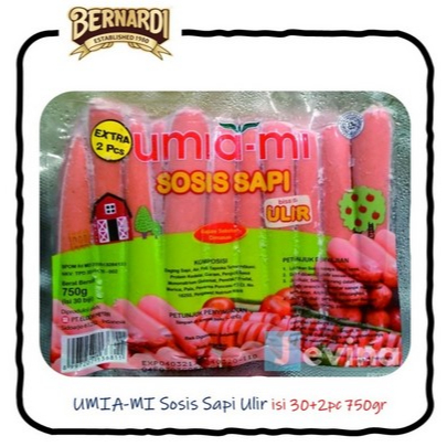 

Umia-mi Sosis Sapi Ulir 750Gr 30 pcs